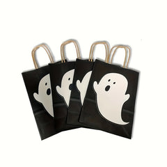 10pcs Spooky Ghost Gift Bag for Halloween Birthdays Weddings