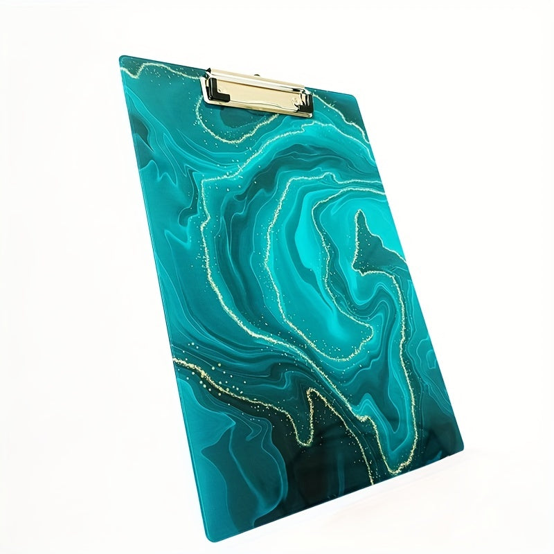 Light Abstract A4 File Folder Board Waterproof