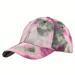 Tie Dye Baseball Cap Couple Sunscreen Dad Hats