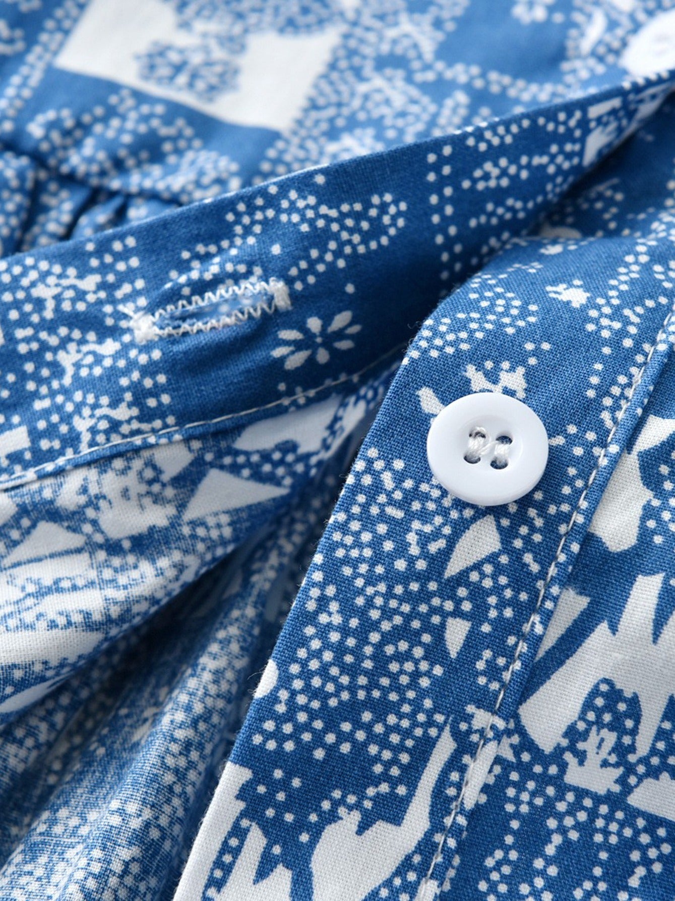 Girls Flower Print Long Sleeve Dress