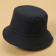 Classic Solid Pure Double sided Windproof Couple Bucket Hat