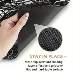 Automobile Car Parts Non Slip Rubber Mouse Pad 30x70cm