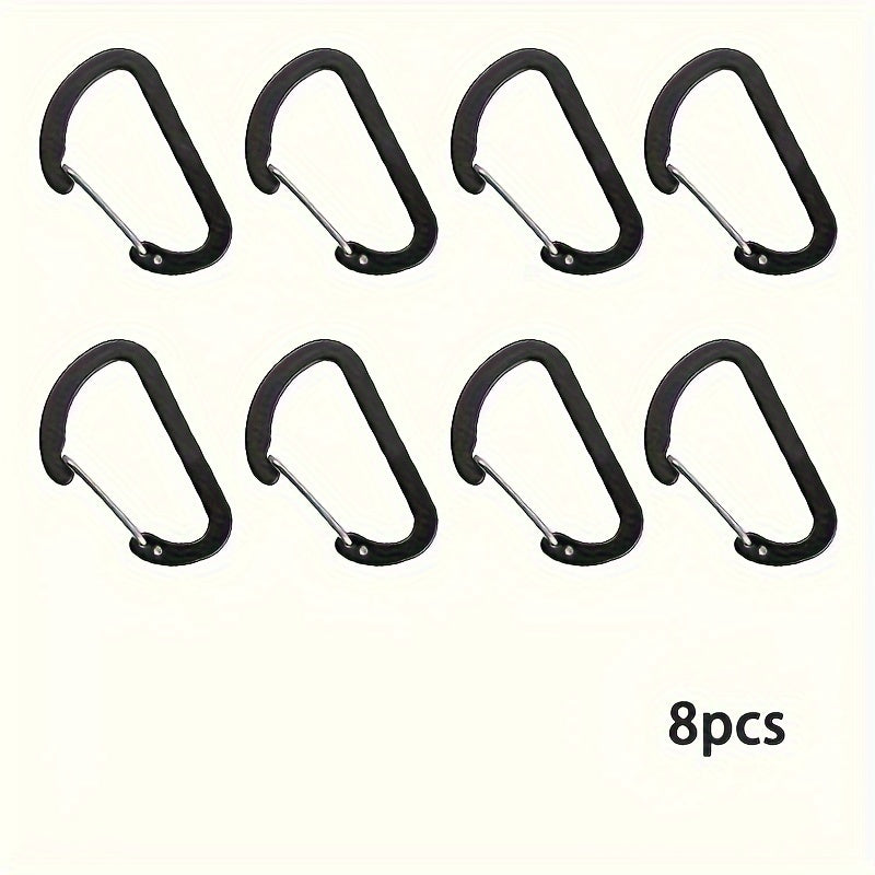 6pcs 8pcs Aluminum Alloy Buckle Fishing Accessories