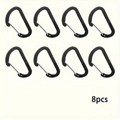 6pcs 8pcs Aluminum Alloy Buckle Fishing Accessories