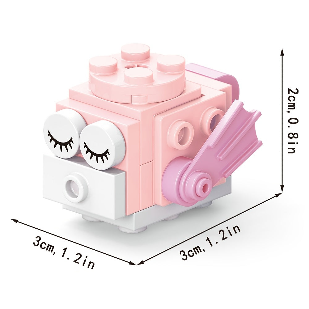 Mini Cartoon Ocean Animals Building Blocks Toys - 10 Marine Animals Models