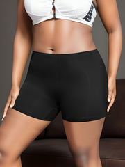 Plus Size Boyshort No Ride Up Butt Lifting Cooling Fabric