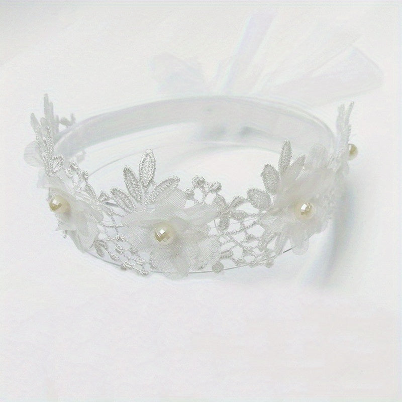 Cute Lace Flower Headband for Baby Girls