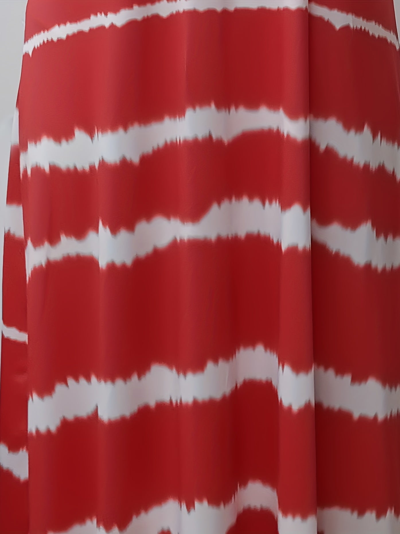Colorblock Tie Dye V Neck Maxi Cami Dress