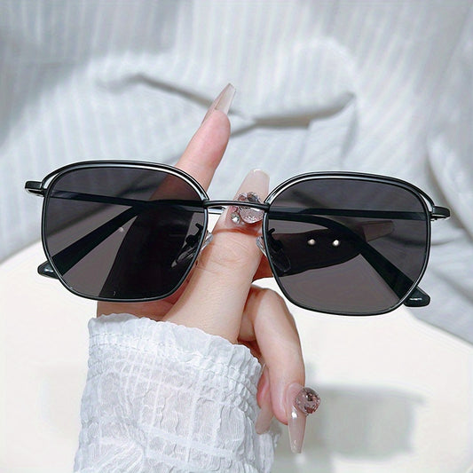 Square Metal Sunglasses UV400 Sun Shades