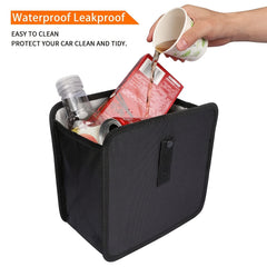 Waterproof Car Trash Bag Can 7.0L Capacity