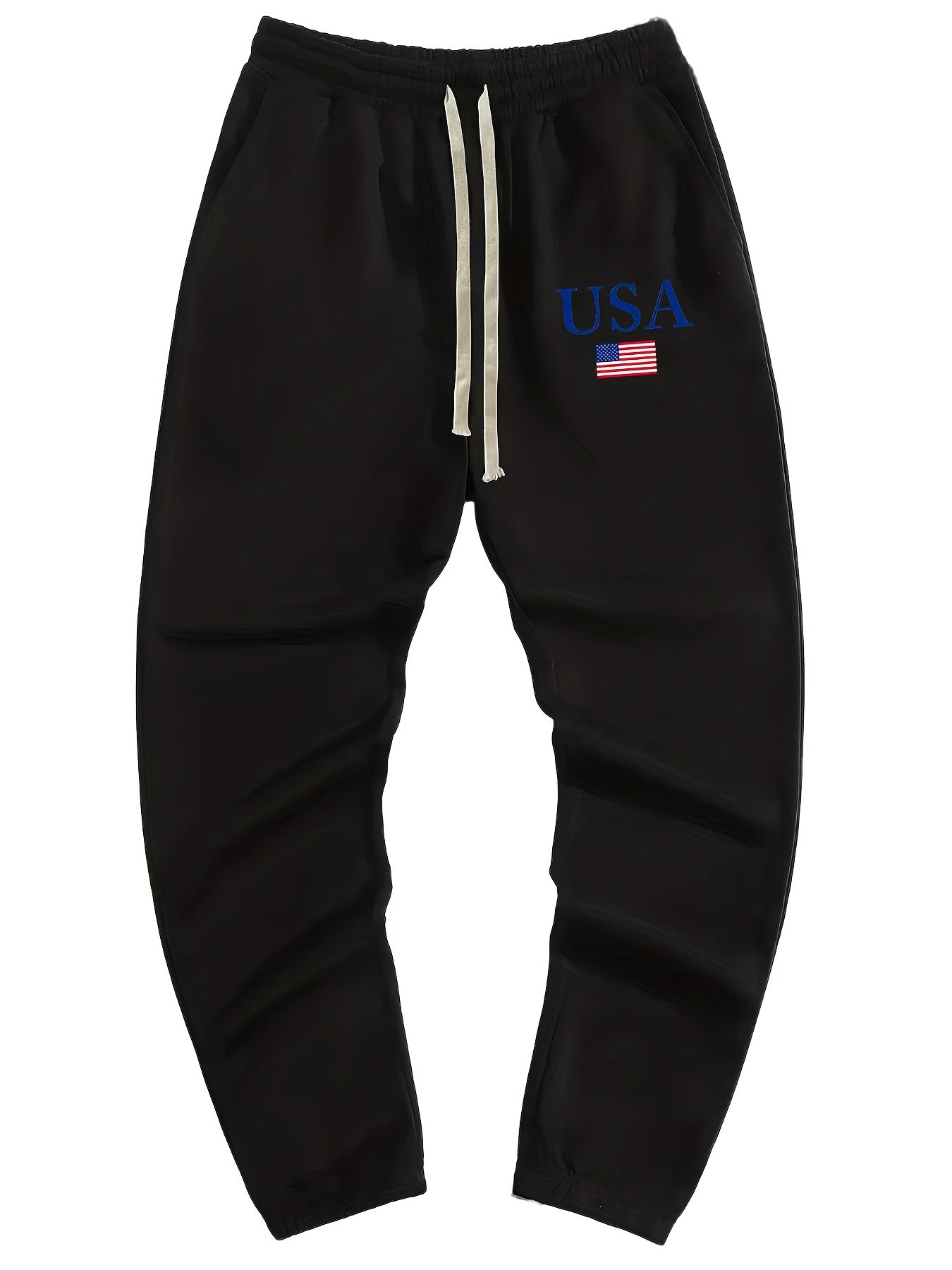 Drawstring Sweatpants Loose Fit Pants Men's Casual Joggers Spring Autumn