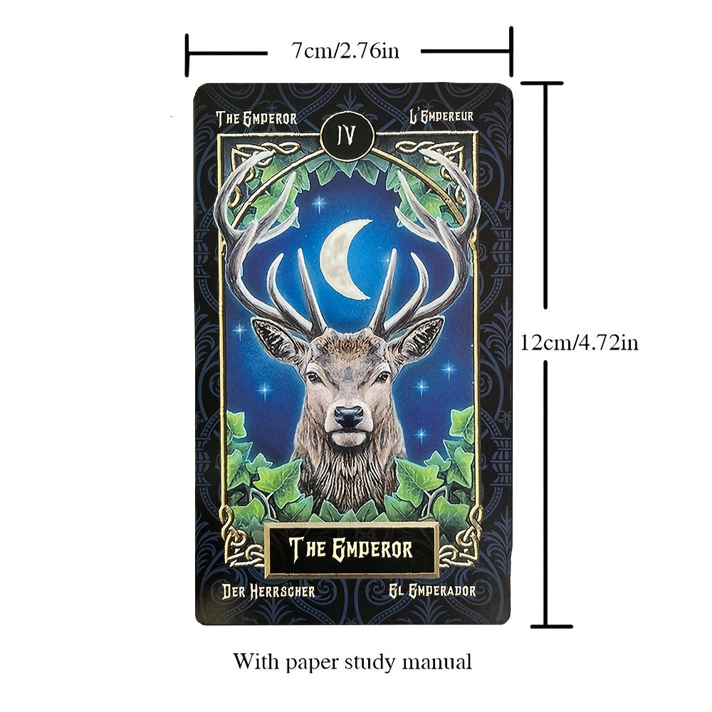 Anime Tarot Cards Deck with 78 Cards