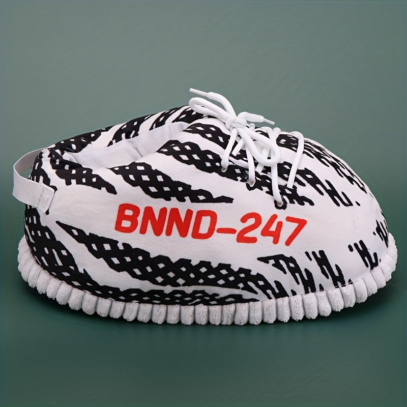 Men's Cozy Striped Home Slippers