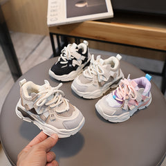 Boys Casual Mesh Sneakers Lightweight Outdoor Shoes