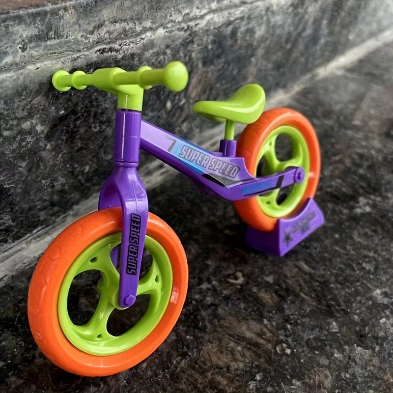 Creative Cartoon Building Blocks Motorcycle Model Toy