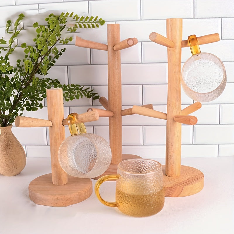Wooden Cup Rack Kitchen Shelf Two Sizes