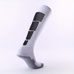 Compression Soccer Socks High Tube Block Socks