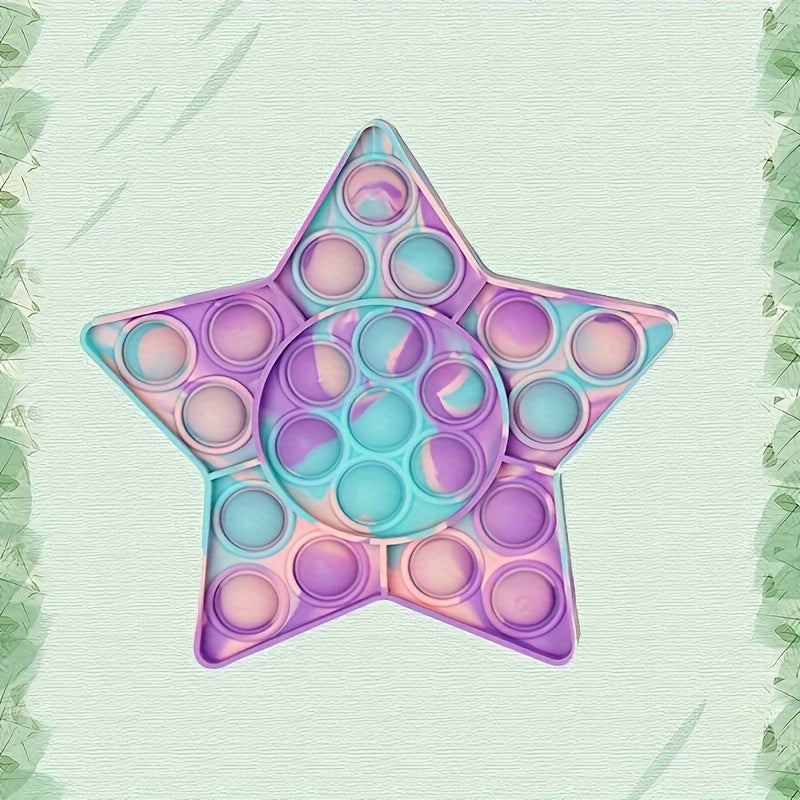 Silicone Pentagram Decompression Toy