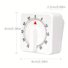 Kitchen Timer 60 Minutes Mechanical Timer For Cooking Sports Beauty Study