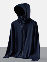 UPF50 UV Protection Sunscreen Jacket Men Women Thin Coat Outdoor