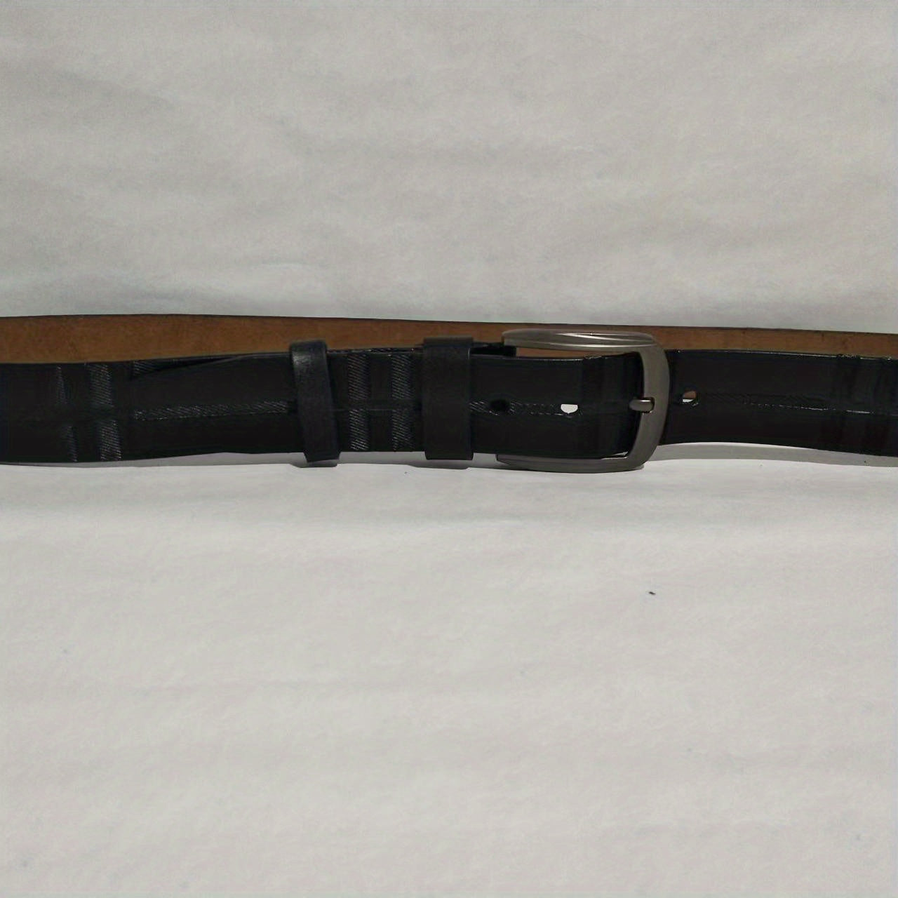 Men's Leather Belt Pin Buckle Waist Strap Casual Jeans Belt