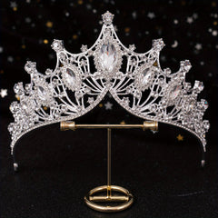 Crystal Rhinestone Bridal Tiara Crown Wedding Hair Accessory