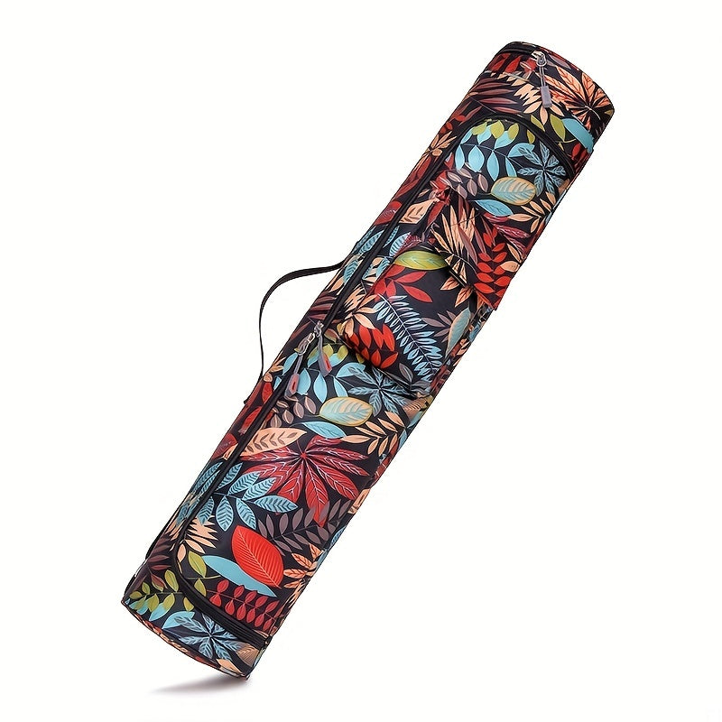Waterproof Yoga Mat Bag with Adjustable Straps and Pockets