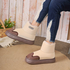Women's Winter Snow Short Boots Plus Velvet Thick Warm Anti Slip Wear Resistant