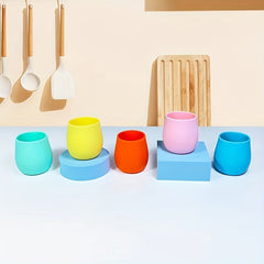 Anti-fall Baby Snack Cup Silicone Water Cup