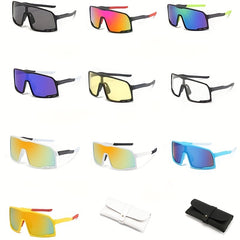 Men's Cycling Sunglasses Large Frame Sports Glasses