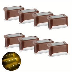 LED Solar Fence Light Outdoor Staircase Decoration Wall Light