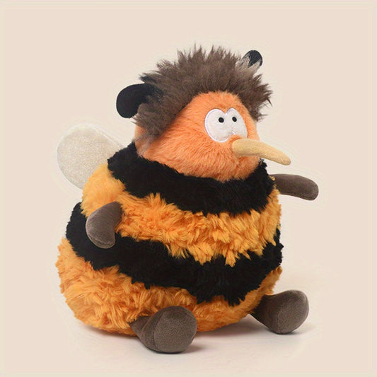 Bee Stuffed Animal Soft Plush with Expressive Eyes & Heartwarming Gift