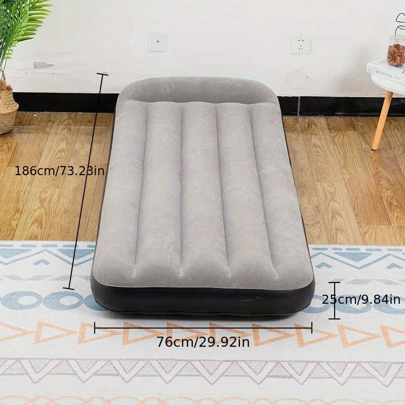 Inflatable Camping Air Bed with Pillow for Family Travel