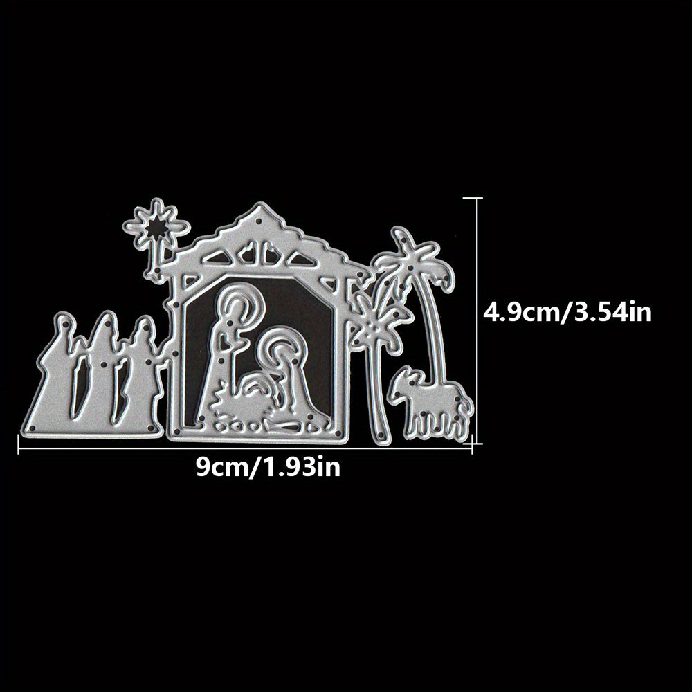 Jesus Birthday Metal Cutting Dies Stencils For Scrapbooking Cards