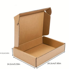 Brown Paper Gift Boxes With Lids - Wedding Bridesmaid Proposal Box