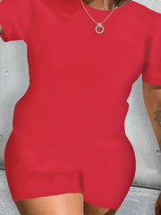 Women's Tee & Shorts Outfits Set