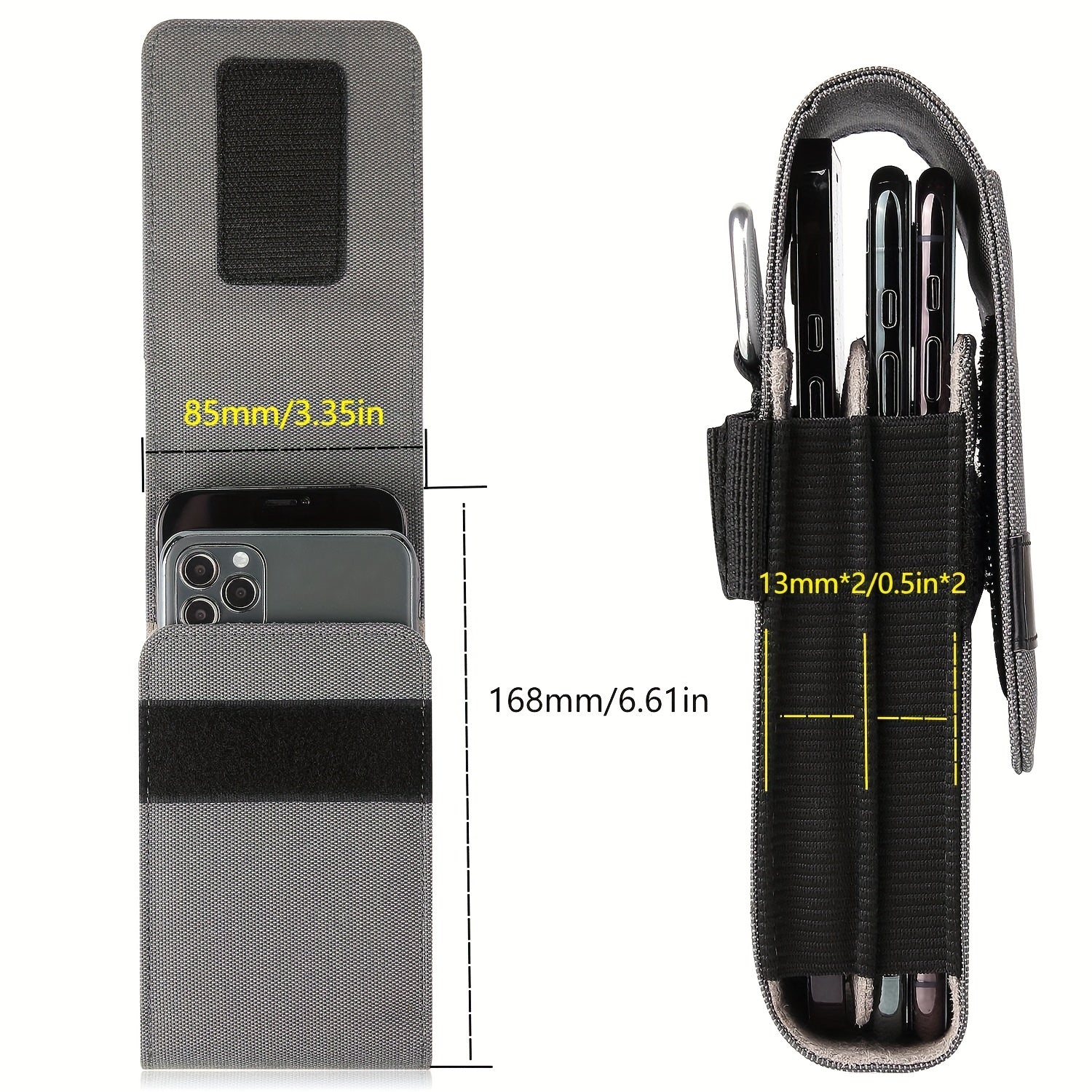 Phone Waist Bag with Clip for Outdoors