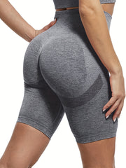 High Waist Seamless Biker Shorts for Women