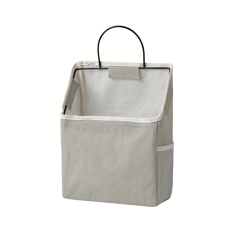 Bedroom Storage Hanging Bag Wall Fabric Desktop Linen Storage Bag