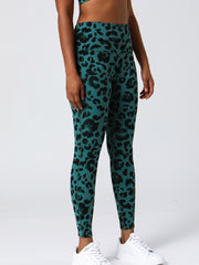 High Waist Wide Waistband Sports Pants Butt Lifting Leggings