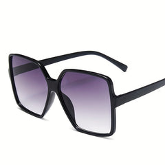Oversized Square Sunglasses Gradient Glasses UV400