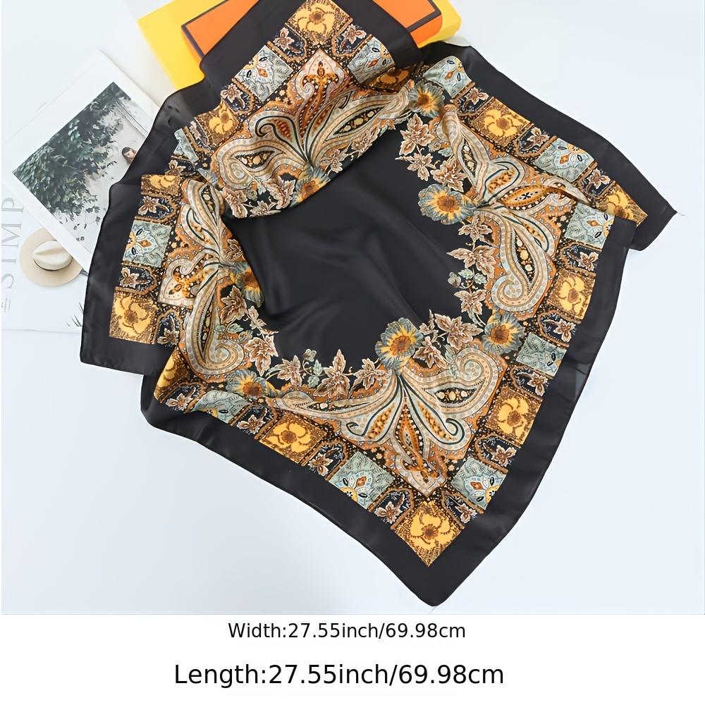 Women's Satin Silk Hair Wrapping Scarf Night Sleeping Headscarf