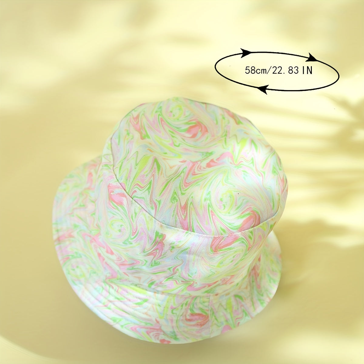 Printed Reversible Bucket Hat for Women