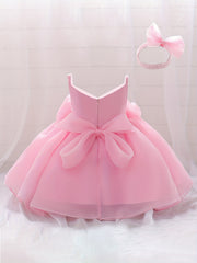 Mesh Puffy Princess Dress for Baby Girls