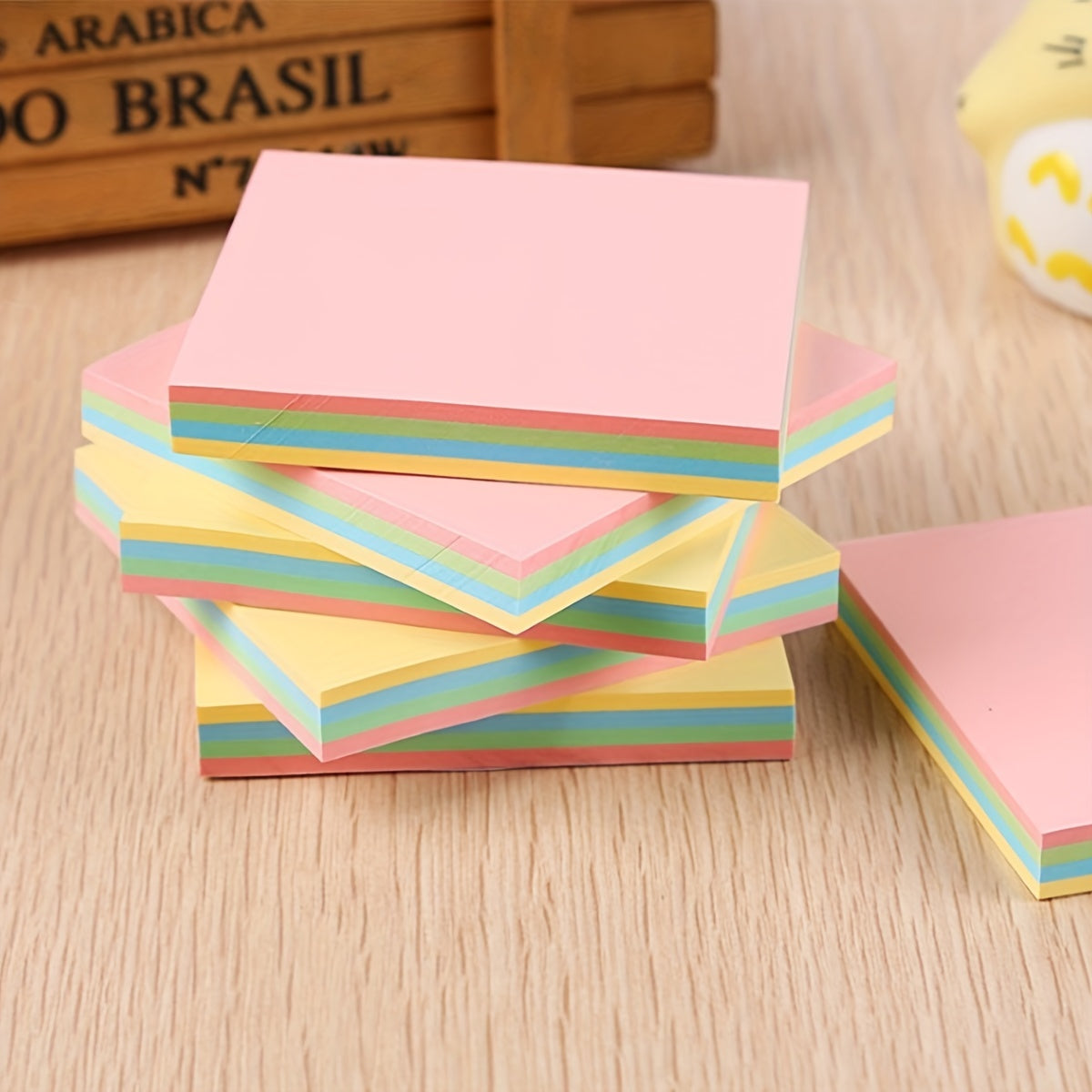 Morandi Sticky Notes 2 Packs Self Stick Note Pads Sticky Pads Colorful Bulk 100