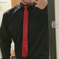 Men's Solid Tie for Wedding Party Business