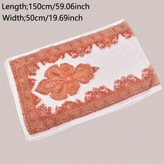 Boho Paisley Print Chiffon Scarf Vintage Gauze Shawl Women