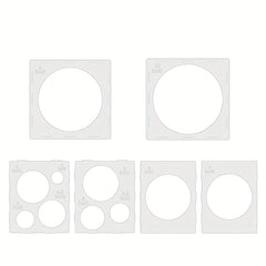 Collapsible Plastic Balloon Sizer Box Cube - Balloon Size Measurement Tool