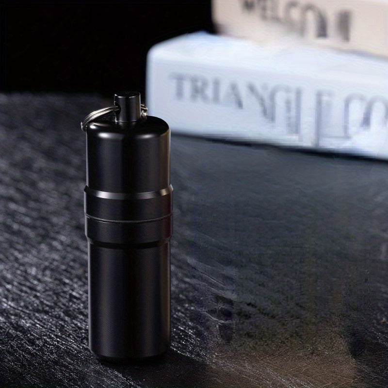 Portable Zinc Alloy Cigarette Box Waterproof Case With Key Ring