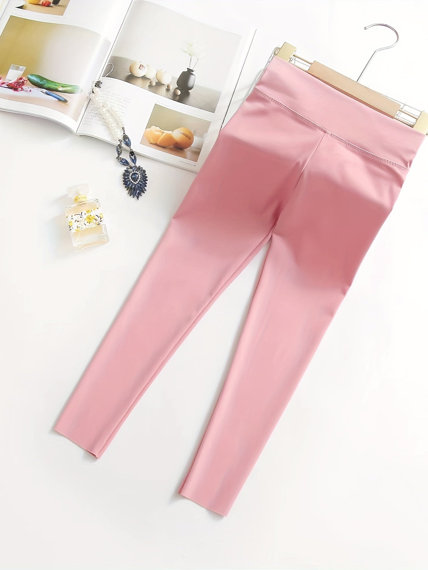 High Waist Stretch Yoga Pants for Sports Leisure